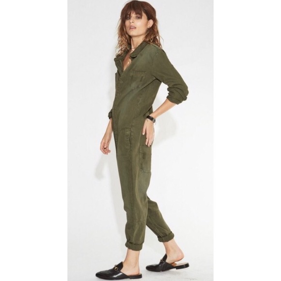 one teaspoon khaki jumpsuit